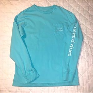 Boys Vineyard Vines Long Sleeve Tee Shirt Classic